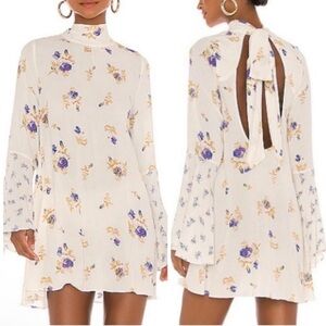 Free People TATE floral tunic. Size S